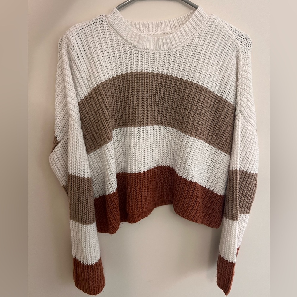 Size small cropped sweater